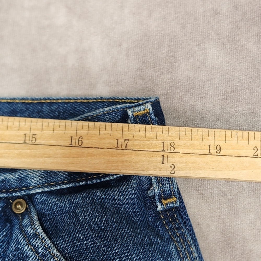 Carhartt B73 DST Mens Double Knee Logger Dungaree Jeans Dark Stone 36x30 - Picture 5 of 6